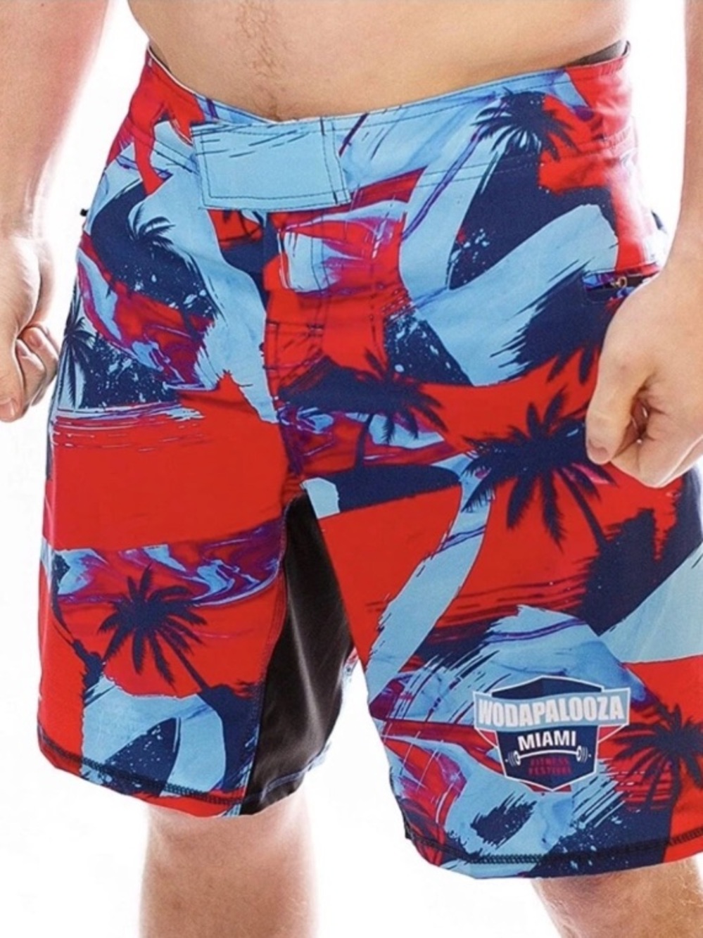 Born Primitive Wodapalooza Miami CrossFit MMA Festival BoardShorts Men Size 36